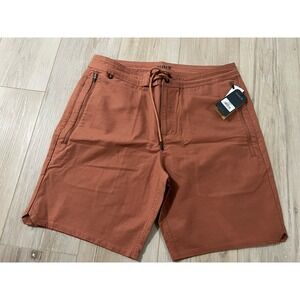 Roark Layover 2.0 Travel Utility Shorts, Zip Pockets, 8" Inseam. Men's Sz 33